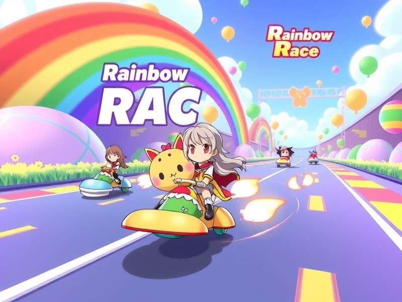 Rainbow Race Gameplay